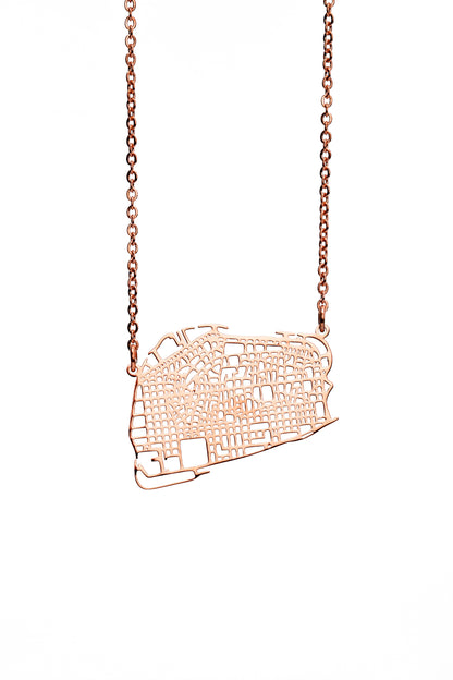 Male’ City Map Necklace