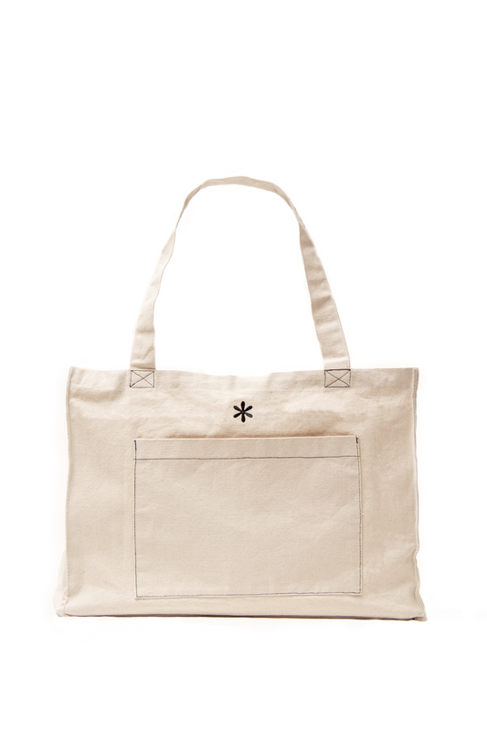 Signature Wide Tote