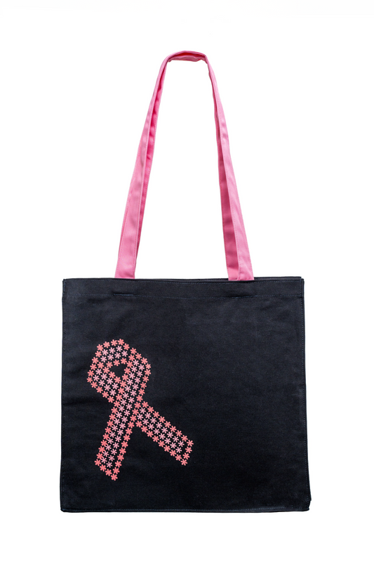 Pink Ribbon Tote