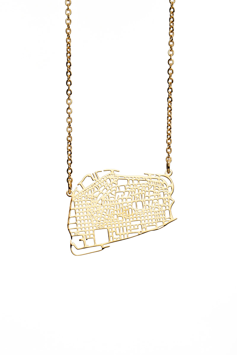 Male’ City Map Necklace