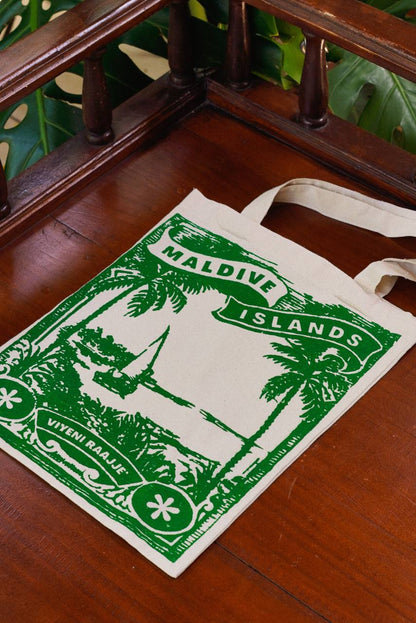 Stamp Tote - Green